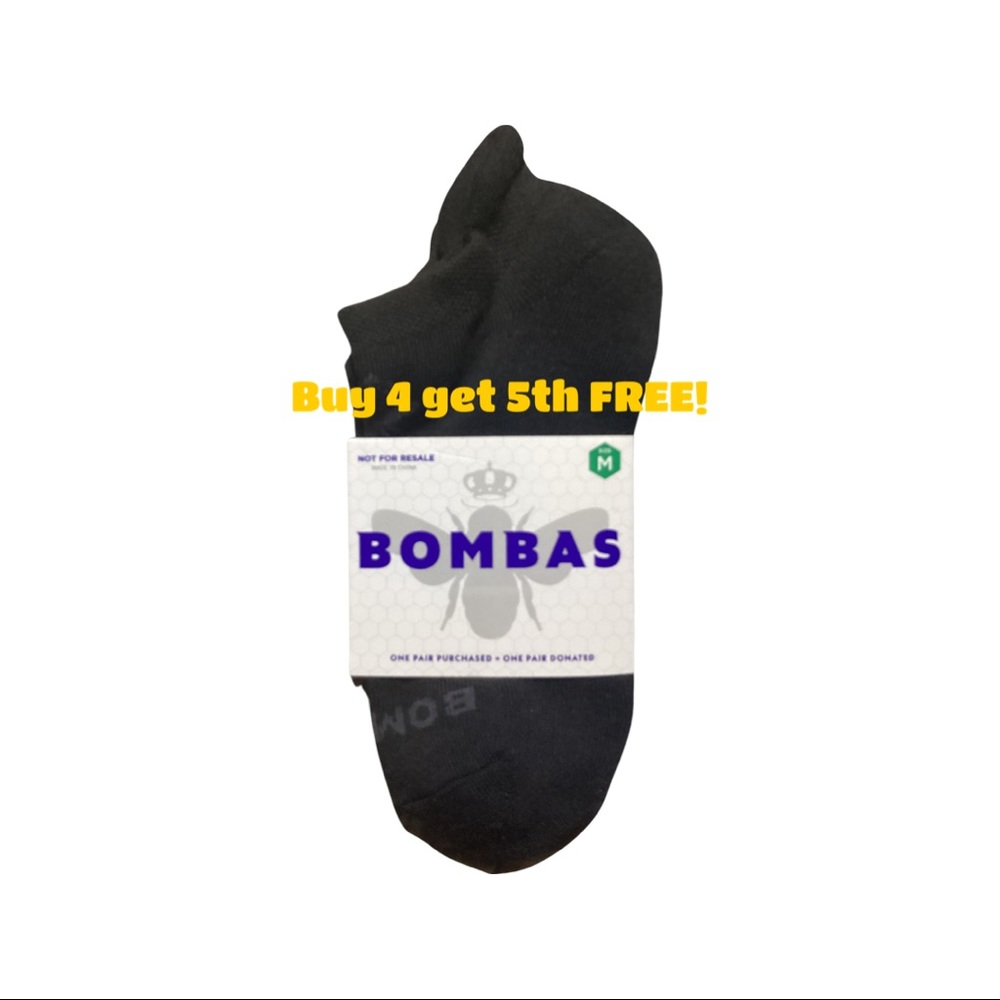4 PACK- BOMBAS ANKLE SOCKS